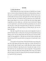 Chuyển dịch cơ cấu kinh tế huyện chương mỹ, thành phố hà nội giai đoạn 2000 – 2013 