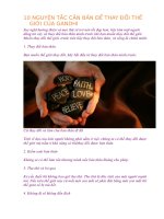 10 NGUYÊN tắc căn bản để THAY đổi THẾ GIỚI của GANDHI 