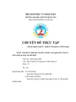 Tìm hiểu về nhận thức, thái độ và hành vi của người dân về bảo vệ môi trường tại công viên hòa bình 