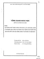 Sự thống nhất biện chứng giữa năng lực lãnh đạo, quản lý với bản lĩnh chính trị trong hoạt động của người cán bộ chủ chốt của hệ thống chính trị ở nước ta hiện nay 