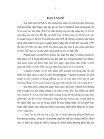 Nghiên cứu nồng độ vitamin d, mật độ xương và một số yếu tố liên quan ở bệnh nhân lọc máu chu kỳ 