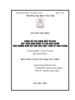 ĐÁNH GIÁ tác DỤNG điều TRỊ ĐAU dây THẦN KINH HÔNG TO của điện CHÂM THEO ĐƯỜNG KINH kết hợp độc HOẠT TANG ký SINH THANG 