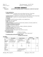 GIÁO ÁN TIẾNG ANH 9 UNIT 7