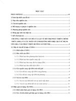 Các nhân tố ảnh hưởng đến hiệu quả sử dụng vốn ODA vào phát triển đường sắt đô thị ở việt nam 