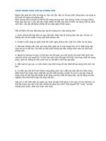 CHỌN TRANG PHỤC KHI dự PHỎNG vấn 