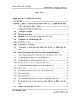 Hoạt động đầu tư tại tập đoàn bảo việt giai đoạn 2009 đến 2020 