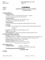 GIÁO ÁN TIẾNG ANH 9 UNIT 2