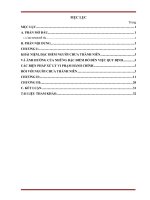 Biện pháp xử lý vi phạm hành chính đối với người chưa thành niên