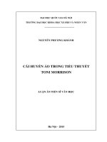 Cái huyền ảo trong tiểu thuyết toni morrison 