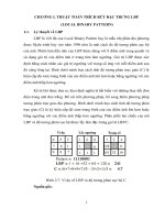 NHẬN DẠNG BIỂN SỐ XE THUẬT TOÁN TRÍCH RÚT ĐẶC TRƯNG LBP