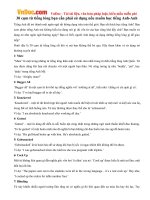 30 cụm từ tiếng lóng bạn cần phải sử dụng nếu muốn học tiếng Anh-Anh