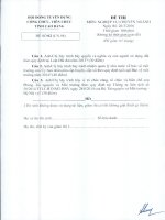 02 (đề thi tuyển dụng tỉnh cao bằng CN 08) 