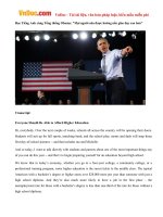 Học Tiếng Anh cùng Tổng thống Obama: 