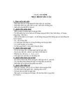 Giáo án mầm mon Giáo án hoàn chỉnh chủ đề gia đình