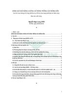 ĐÁNH GIÁ KHẢ NĂNG CHỨNG CHỈ RỪNG TRỒNG CỦA NÔNG DÂN