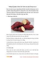 Những bộ phận có độc cần tránh của một số loại rau củ