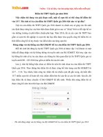 Xem điểm thi THPT Quốc gia 2016 trên VnDoc