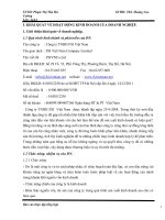 BÁO CÁO báo cáo thực tập tốt nghiệp ngành quản trị kinh doanh chuyên ngành quản trị doanh nghiệp tại công ty TNHH FSI việt nam