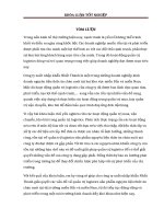 Khóa luận giải pháp quản trị  LOGISTICS XNK thức ăn chăn nuôi cty nhất thành