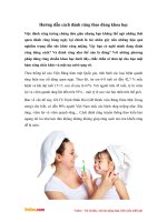 Hướng dẫn cách đánh răng theo đúng khoa học