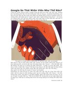 Google sa thải nhân viên như thế nào 