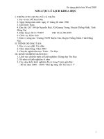 SKKN tài liệu bổ trợ word cho giáo viên 