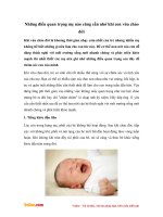 Những điều quan trọng mẹ nào cũng cần nhớ khi con vừa chào đời