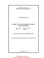 ThS37 057 nghiên cứu một số phương pháp phát hiện biên 