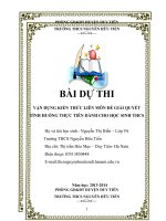 Hãy cứu lấy sông châu 