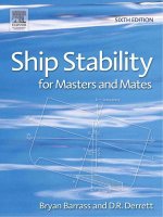 Ship stability for masters and mates 6th edition 2006 