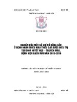 nghiên cứu một số chỉ số hồng cầu ở bệnh nhân thiếu máu thiếu sắt được điều trị tại khoa huyết học - truyền máu bệnh viện bạch mai năm 2015-2016