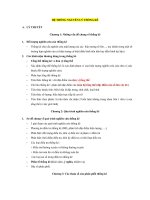 HỆ THỐNG lý THUYẾT và bài tập  NGUYÊN lý THỐNG kê