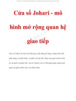 cua so johari mo hinh mo rong quan he giao tiep 9177