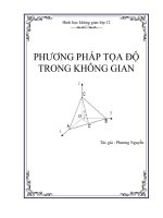 Phương pháp tọa độ trong không gian