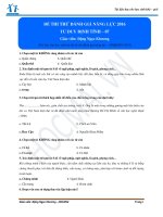 Dap an de thi dgnl dinh tinh 07 