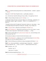 10 NGUYÊN tắc làm bài TRONG TOEIC cực kì HIỆU QUẢ