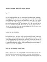 Thói quen của những người thành công sau công việc