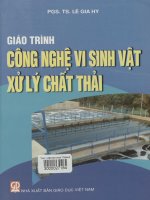 Giáo trình công nghệ vi sinh vật xử lý chất thải  lê gia hy pdf