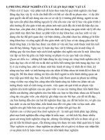 tiểu luận phương pháp dạy học môn Vật lý