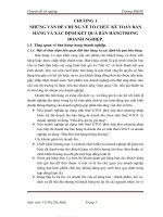 TỔ CHỨC kế TOÁN bán HÀNG và xác ĐỊNH kết QUẢ bán HÀNG tại CÔNG TY cổ PHẦN THƯƠNG mại và xây DỰNG đại KIM 