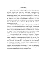 công tác kế toán vốn bằng tiền của khách sạn phương trang 