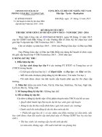 Kế hoạch thi HSG huyện Đắk R Lấp năm 2016