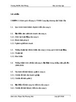 công tác kế toán tại công ty TNHH cung ứng khoáng sản toàn cầu 