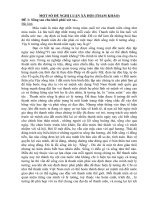 Bài văn NGHỊ LUẬN xã hội