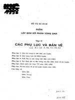 Lập bản đồ phân vùng ĐKH 