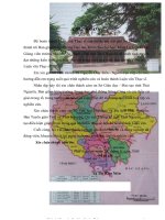 Tiềm năng du lịch về lịch sử, văn hoá của Thái Nguyên