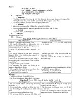 Giáo án dạy thêm hè lớp 8 lên lớp 9 môn sinh học