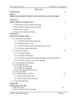 thiết kế hệ thống xử lý khí thải SO2 cho phân xưởng cơ khí chế tạo