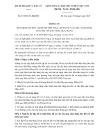 Thông tư 07/2016/TT-BKHĐT quy định lập hồ sơ mời thầu, hồ sơ yêu cầu mua sắm đối với đấu thầu qua mạng