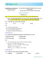 Đáp Án Siêu Chi Tiết Môn Hóa Học THPT Quốc Gia 2016 - Megabook.vn